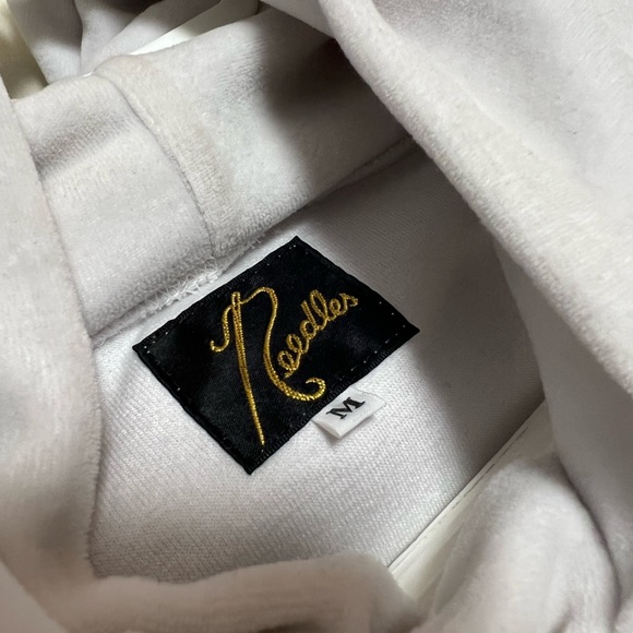 NEEDLES VELOUR TRACK HOODIE - Picture 3 of 4